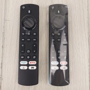 2 Amazon Fire TV Remote Control Voice Remote Volume Control Power Button Black